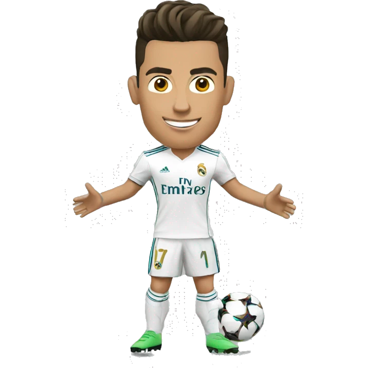 Cristiano ronaldo real madrid emoji