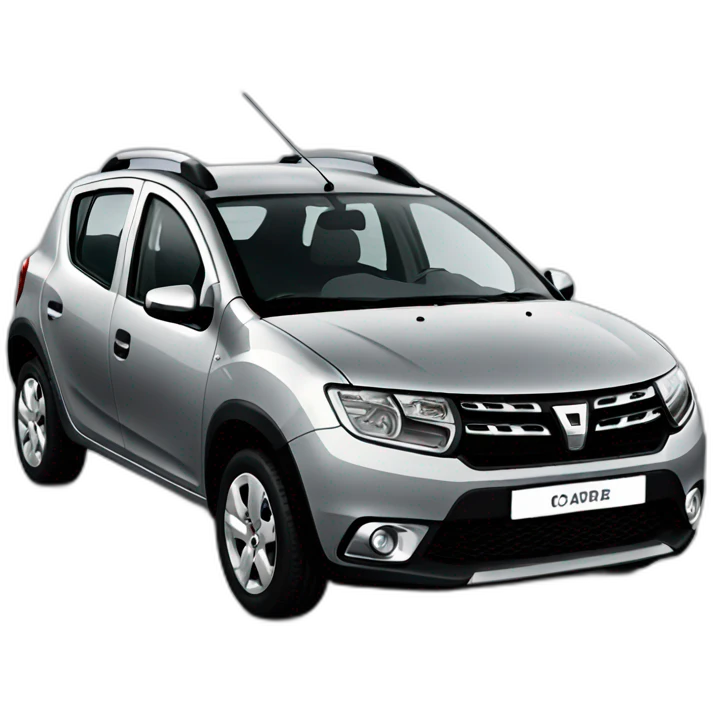 Dacia Sandero grey emoji