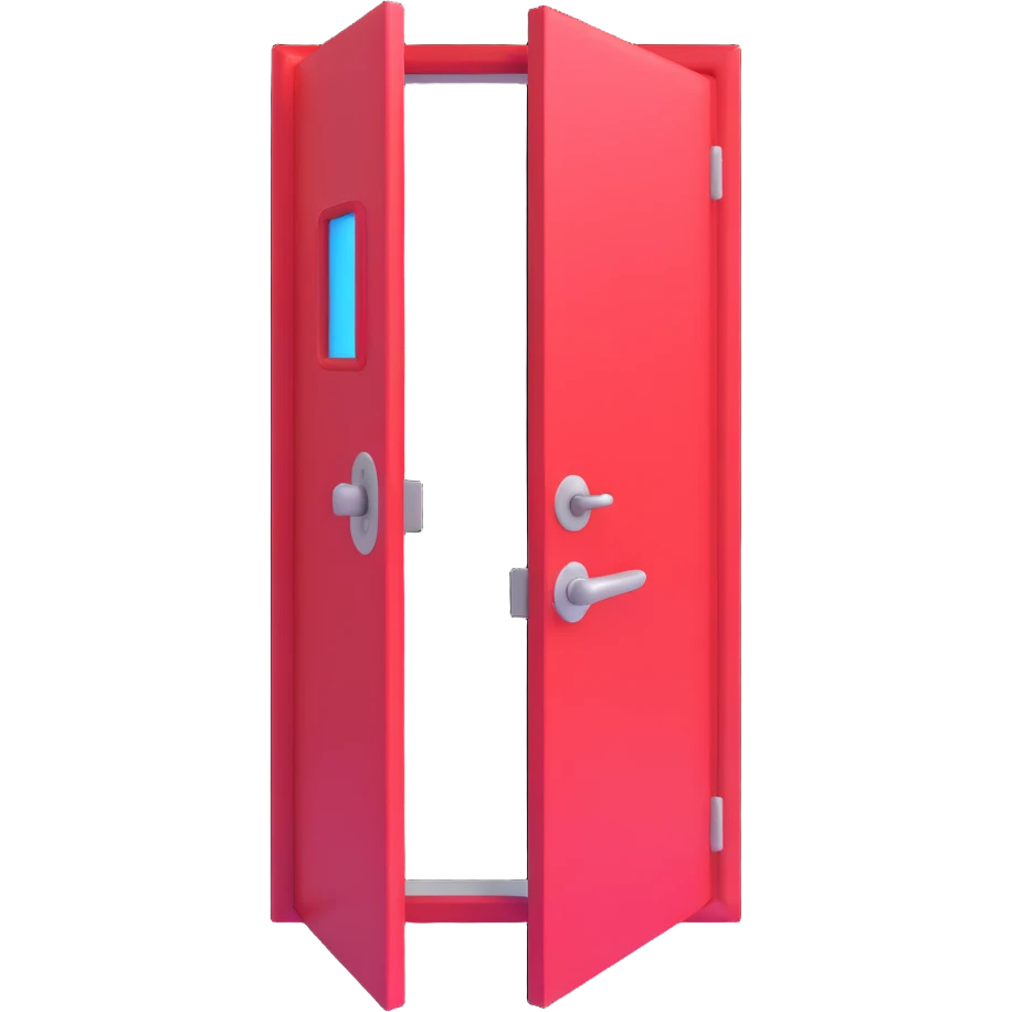 door being unlocked emoji