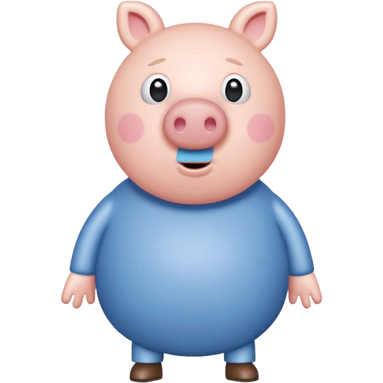 peppa pig brother emoji