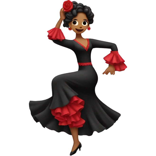 Bailadora flamenco emoji