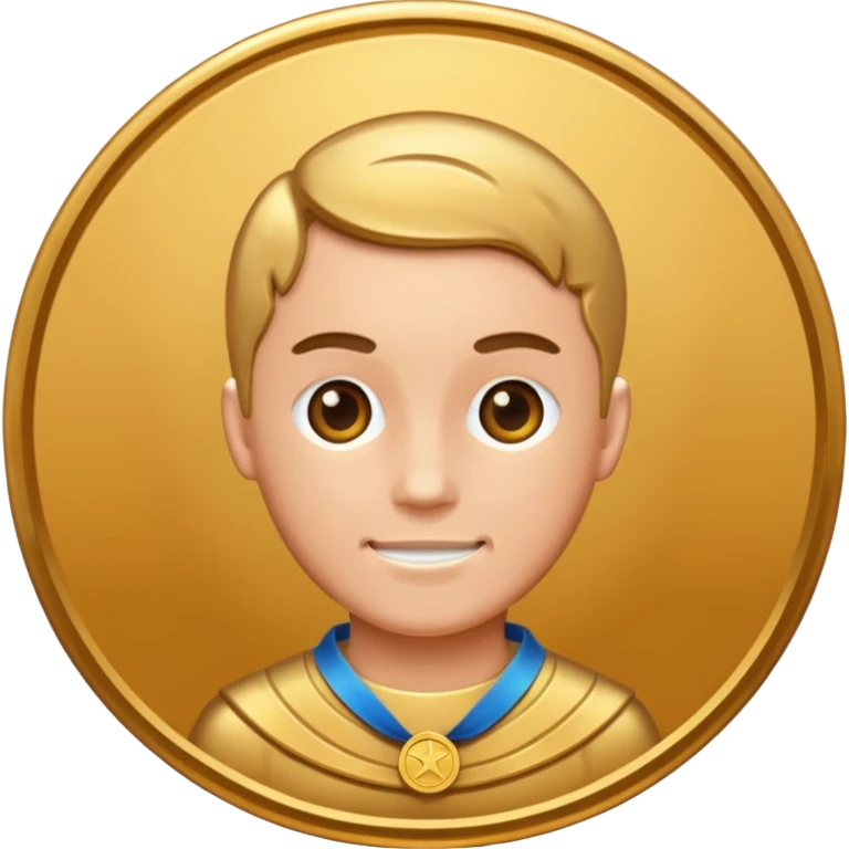 simple gold medal emoji