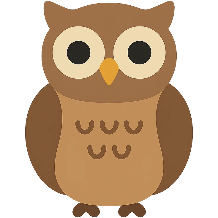 Owl emoji