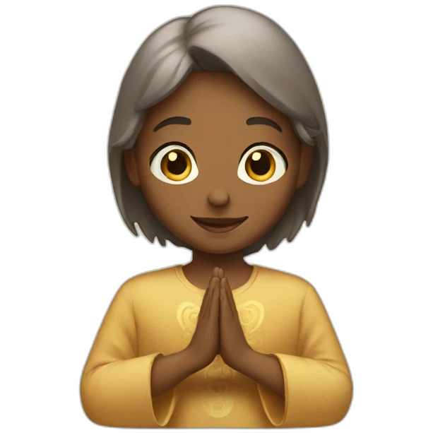 person giving blessings emoji