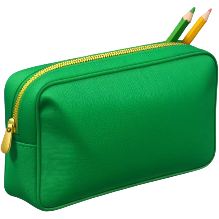 green Pencil Case emoji