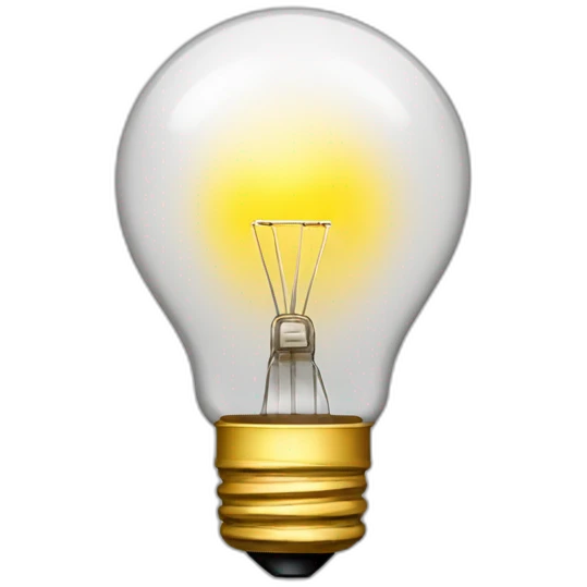 bulb coin emoji