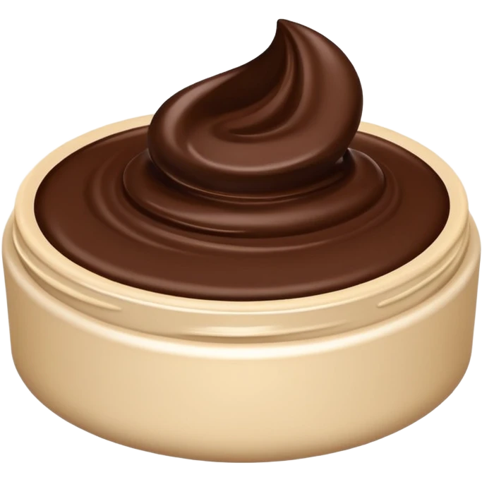 dark brown beauty cream emoji