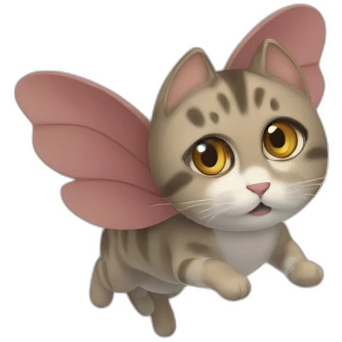 a read cat fly emoji