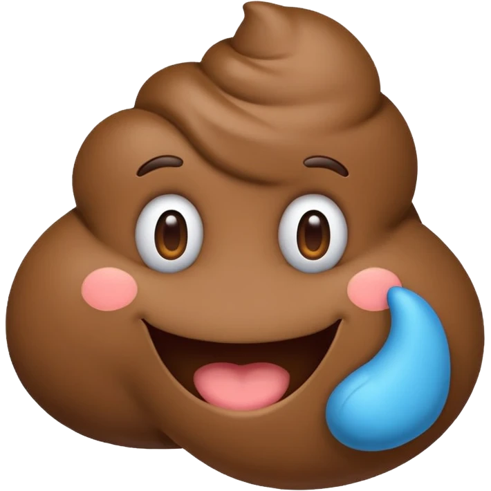 blue poop emoji like apple original emoji emoji