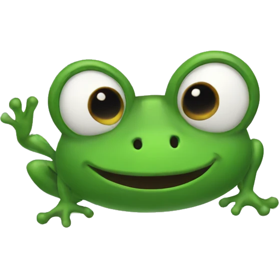 A frog tornado  emoji