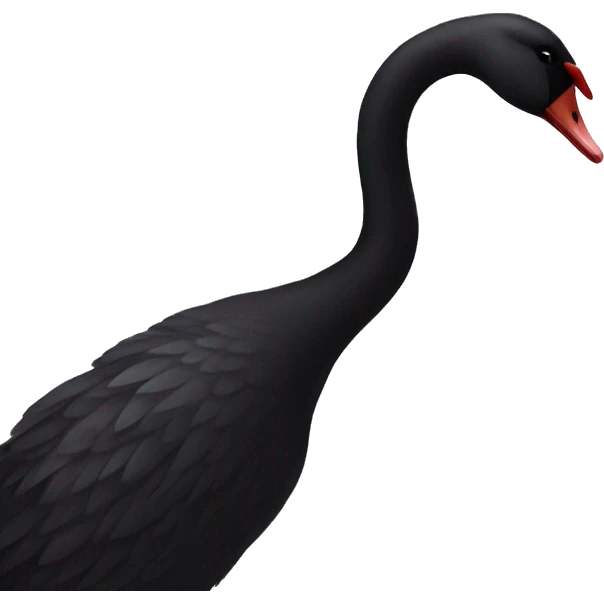 black swan emoji