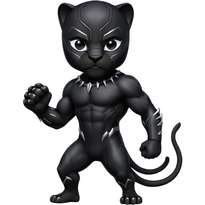 Black panther  emoji