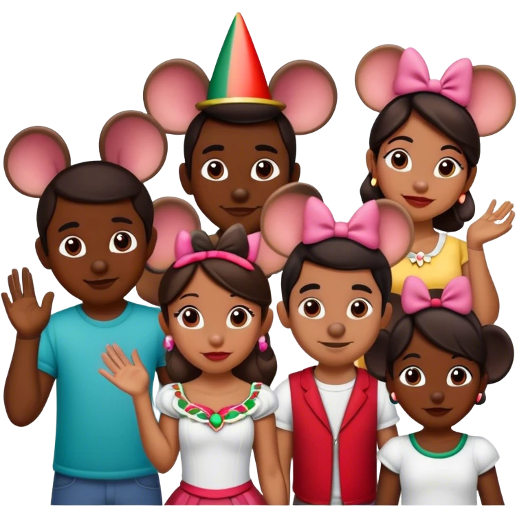 mexicans at disneyland  emoji