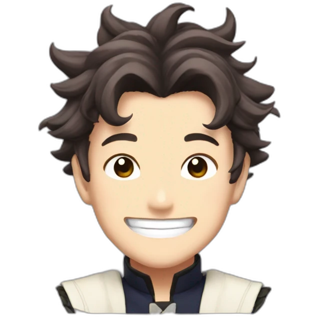 Tanjiro Kamado happy emoji