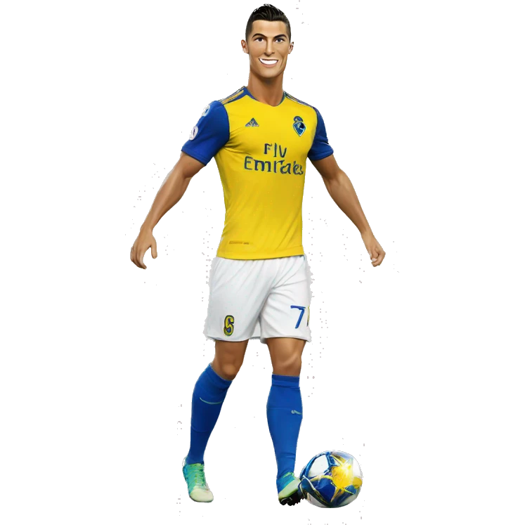 Cristiano Ronaldo at Al Nassr emoji
