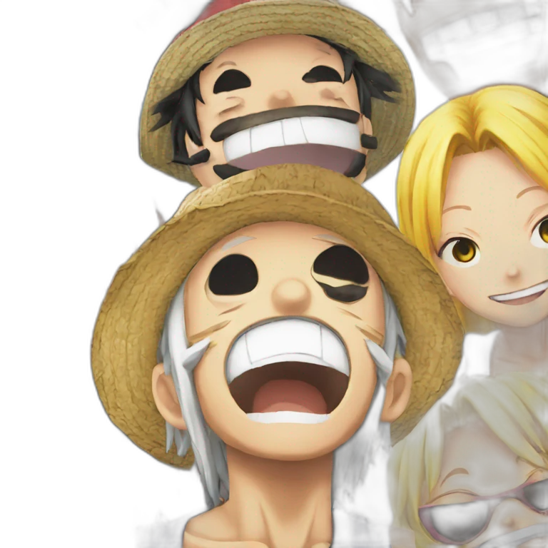 One piece manga emoji