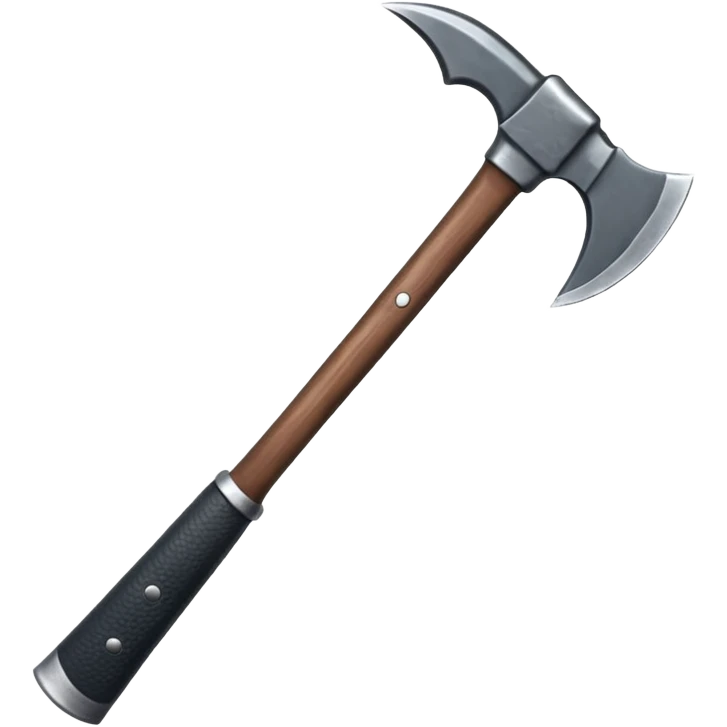 black metal climbing axe pointy edges emoji