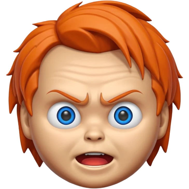 Un emojin de chuky emoji