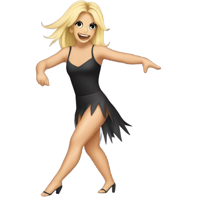 Britney Spears dancing emoji