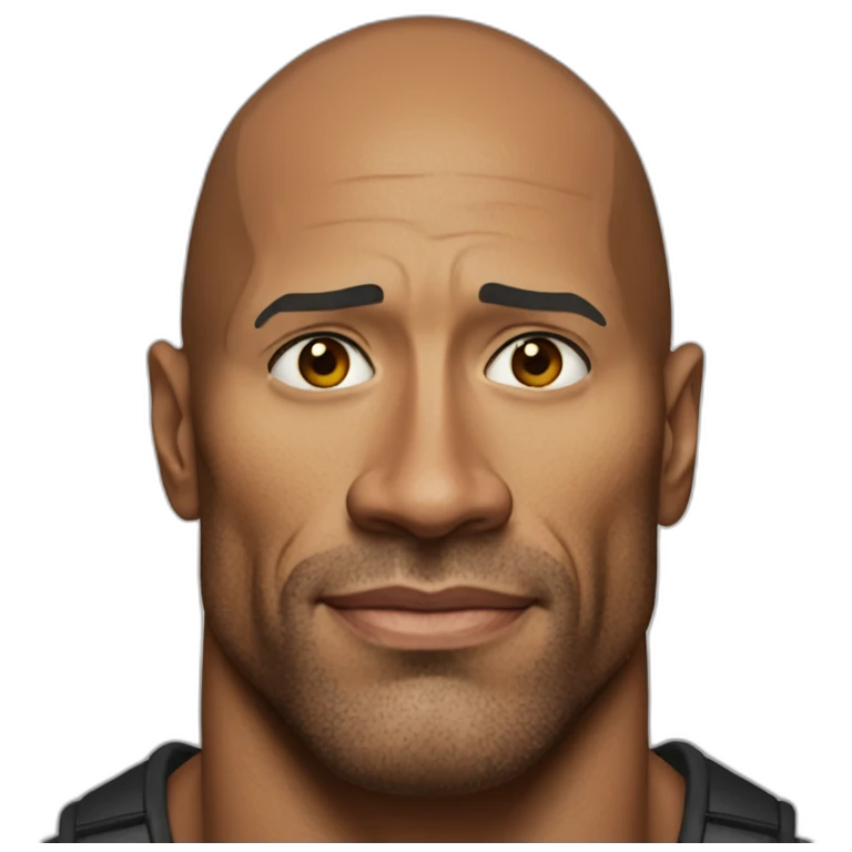 dwayne johnson emoji