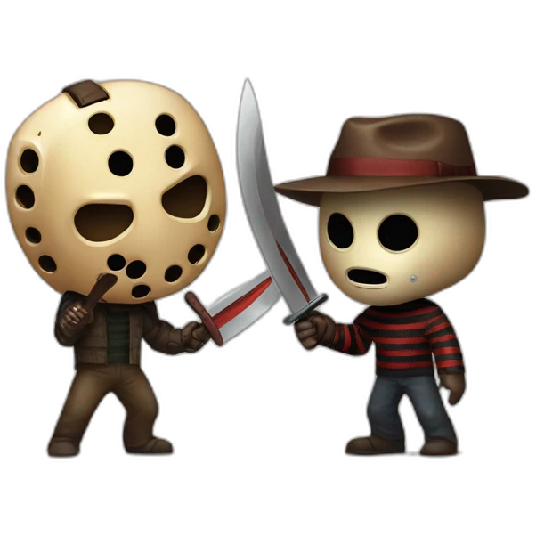 Jason voorhees vs Freddy Krueger emoji