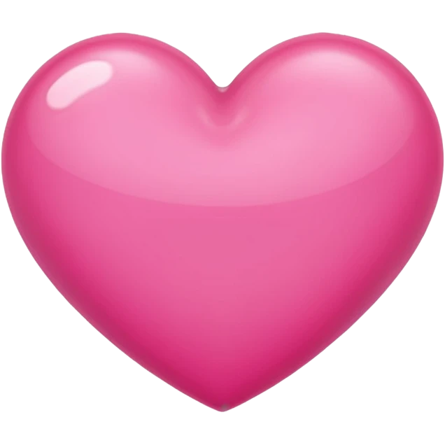Coração rosa  emoji