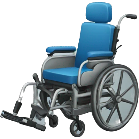 Flying wheelchair  emoji