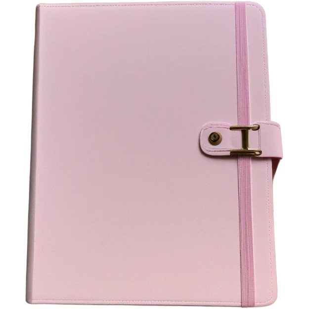 Pink book agenda emoji