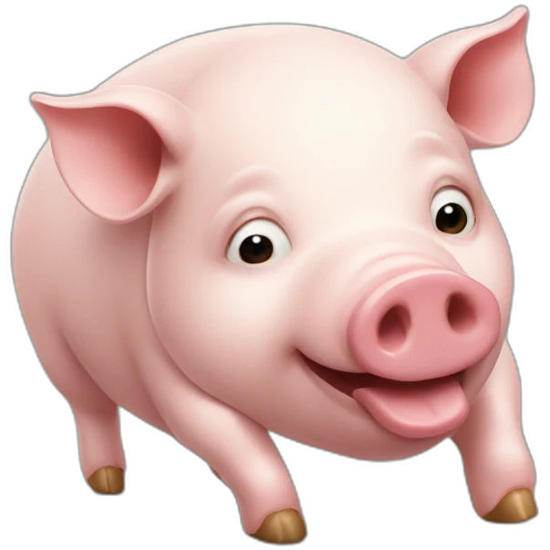 Cochon a deux tete emoji