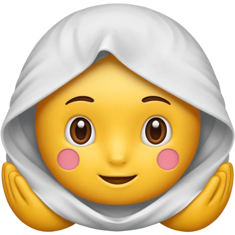 Сделай белую строительную каску emoji