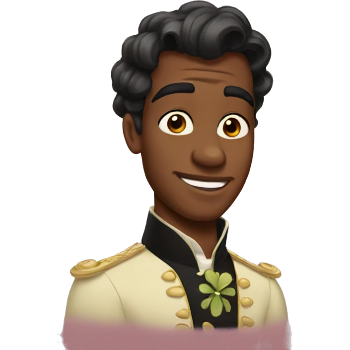Prince from princess and the frog  emoji