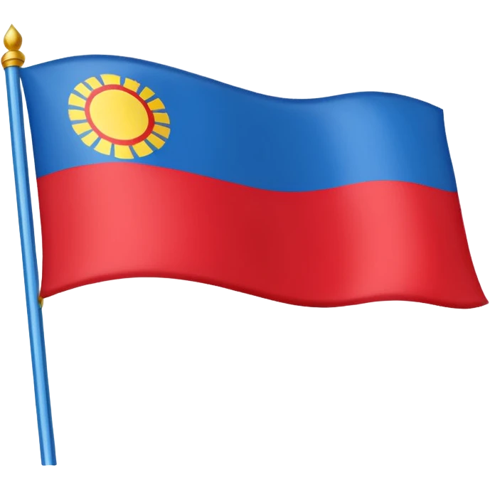Mongolia flag 2025 emoji