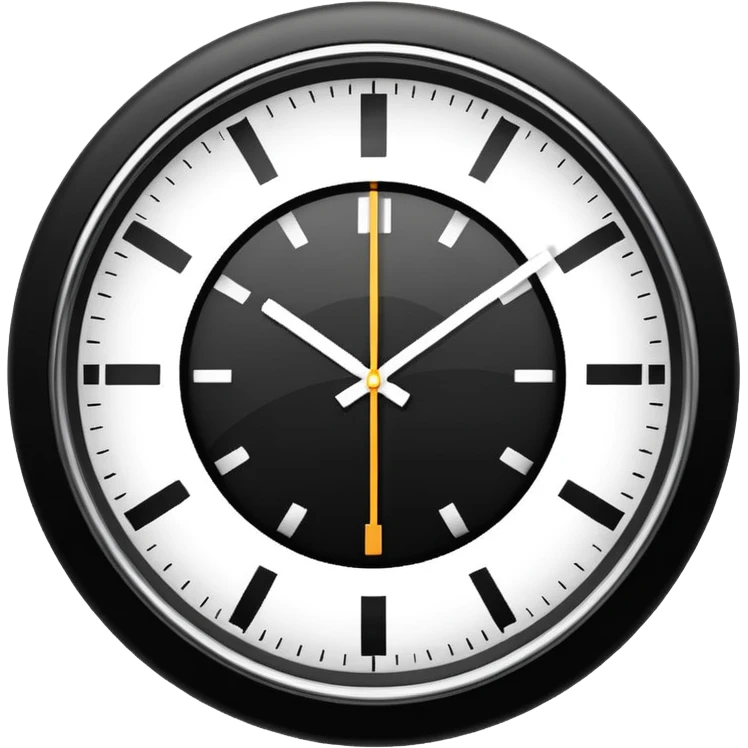 Something meaning late emoji