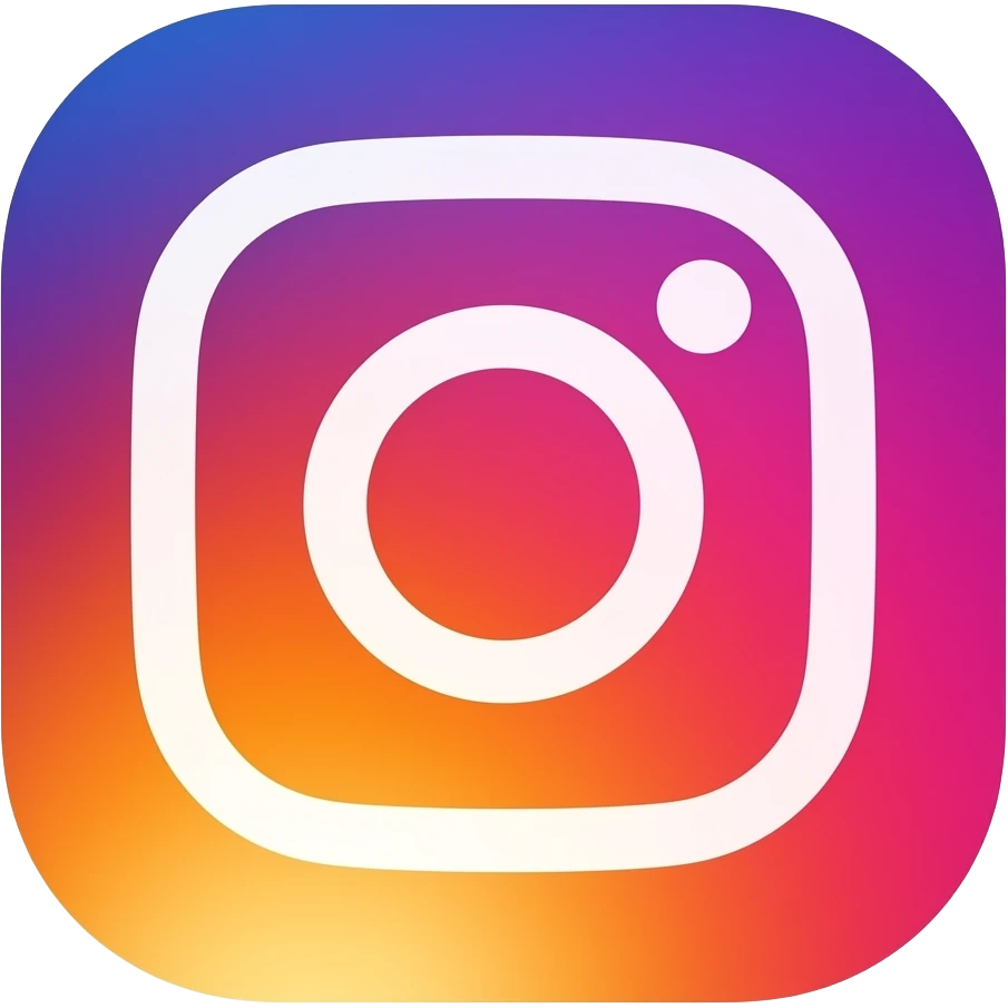 Instagram logo emoji