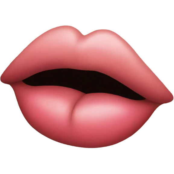 Big lips emoji