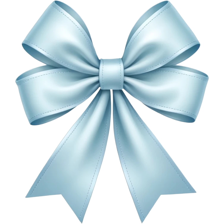 whith cute ribben like ios emoji