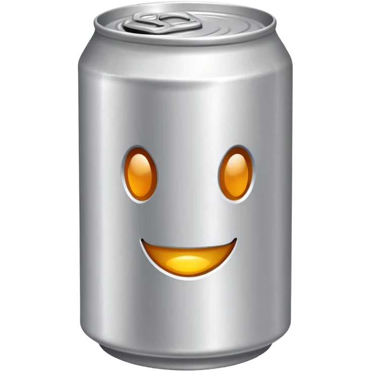 beer can on its side simple emoji
