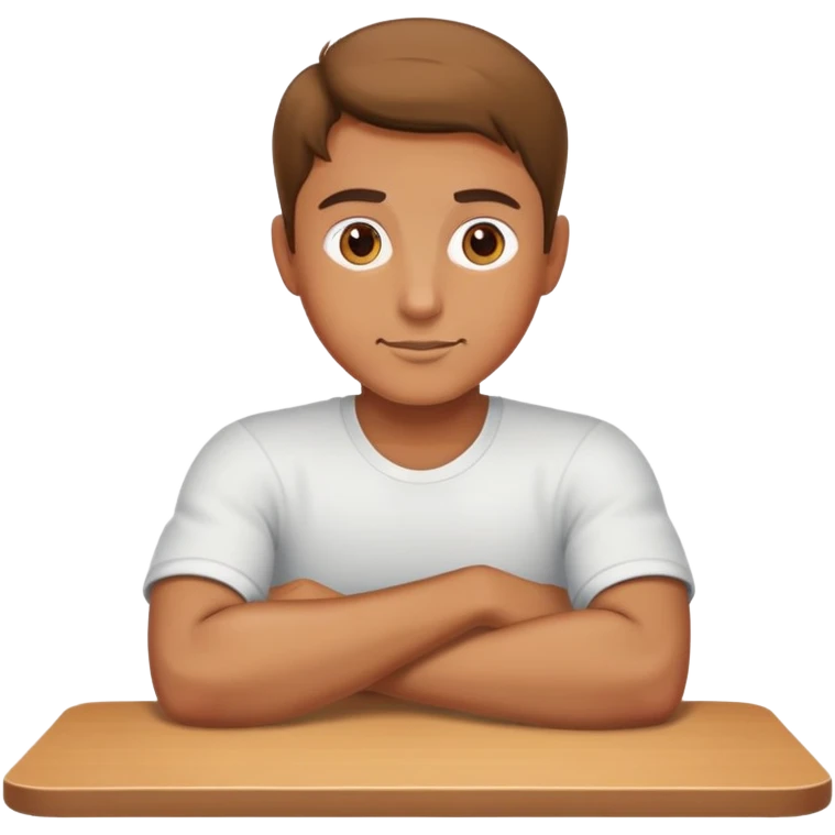 elbow on table emoji