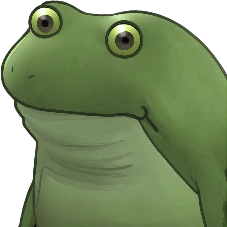water tower, bufo frog meme style emoji