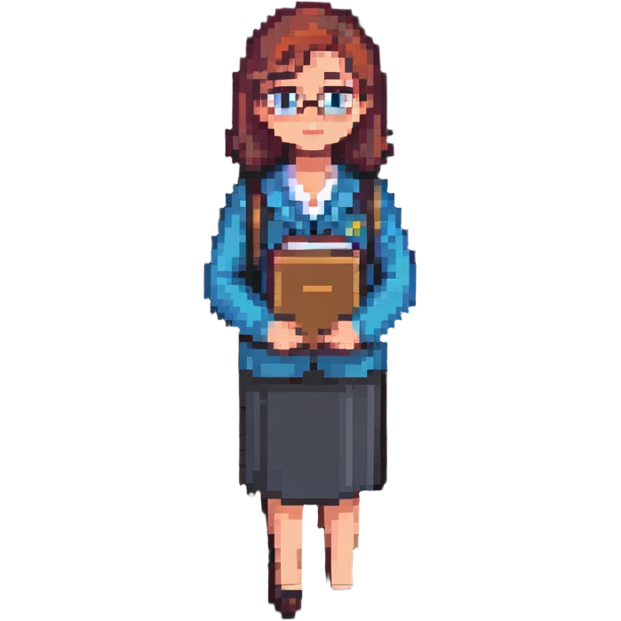 teacher standing emoji