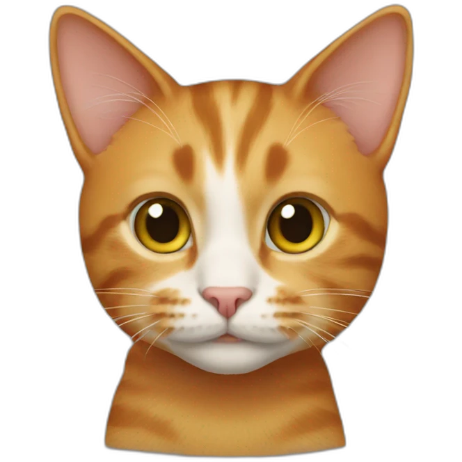 cat ginger emoji