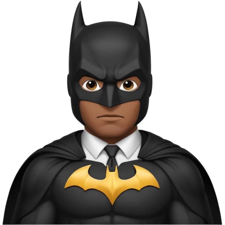 Black Batman  emoji