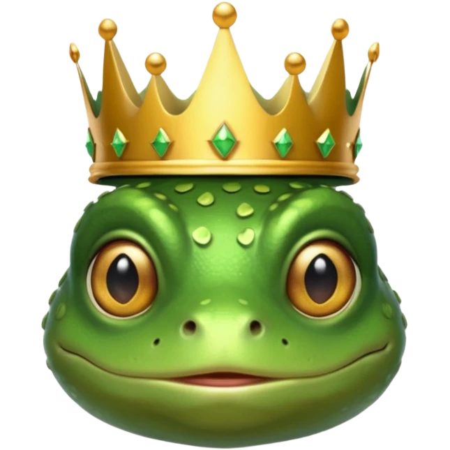 The Frog Prince emoji