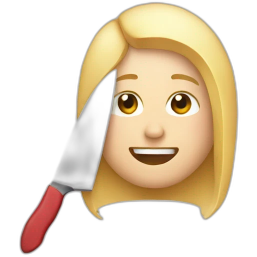 Cutting emoji
