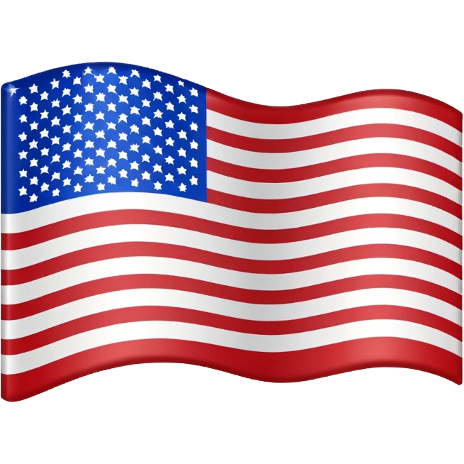 Upside down American flag emoji