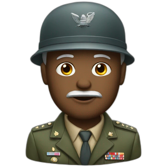 War veteran emoji
