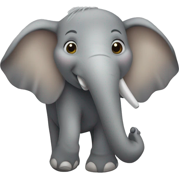 elefante diciendo hola emoji