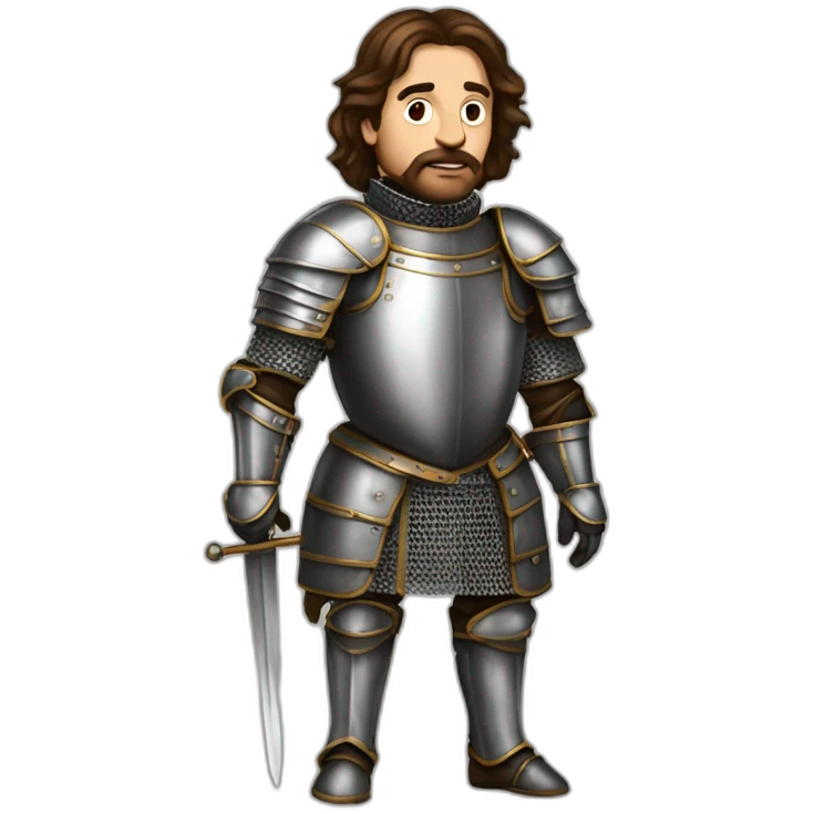 Full-body-Charles-I-of-England-in-armor emoji