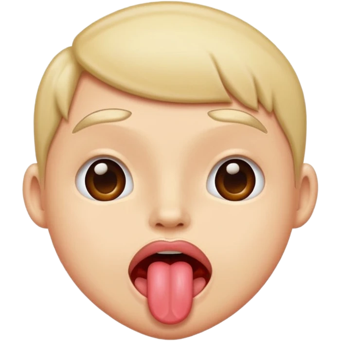 Tongue out emoji