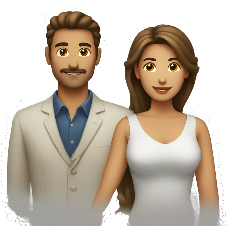 Hombre y mujer  emoji
